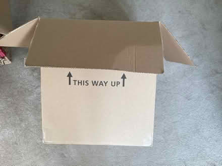 Photo of free Cardboard packing boxes x 2 (Eastbourne BN20) #2