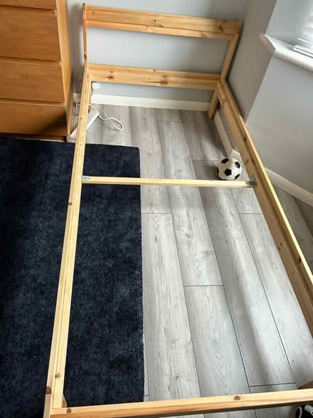 Photo of free IKEA Neiden single bed frame (N11) #3