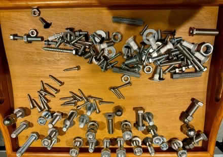 Photo of free S/S nuts and bolts (Lincoln LN2) #1