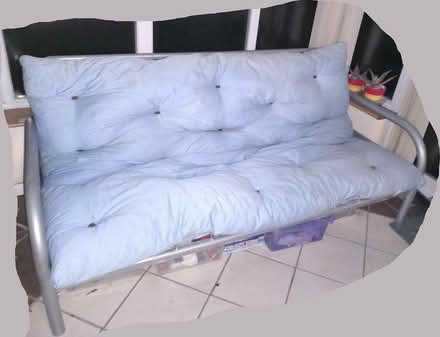 Photo of free Futon Sofa Bed 2m X 1m (CO4 Highwoods) #2