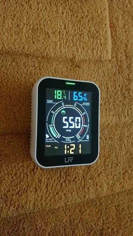 Photo of free Carbon dioxide monitor (SG8 (Melbourn)) #1