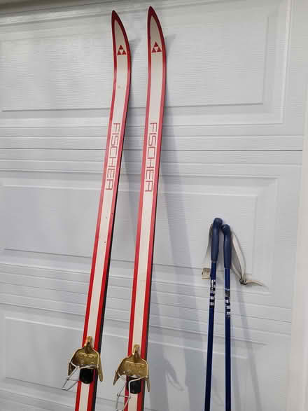 Photo of free Vintage cross-country ski gear (Cherry Chase neighborhood) #4