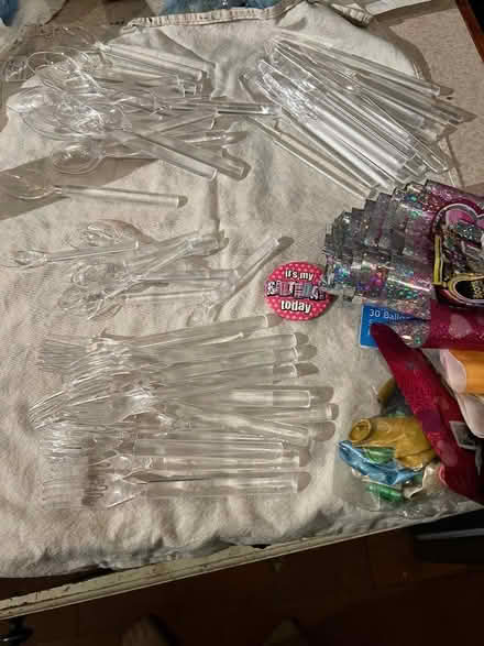 Photo of free Disposable plastic cutlery (Sheffield Park TN22) #1