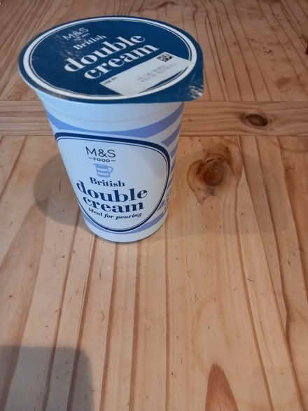 Photo of free 600ml double cream (Leckhampton GL53) #1