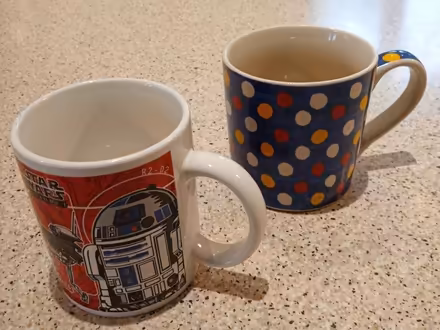 Photo of free Two mugs - one with Star Wars theme (Titchfield PO14) #1