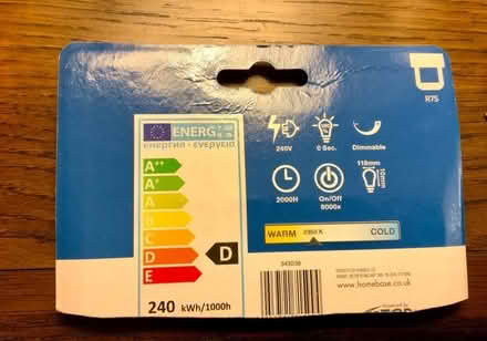 Photo of free Halogen Linear R7S 118mm 240W Light Bulb. Dimmable. (Kendal LA9) #1