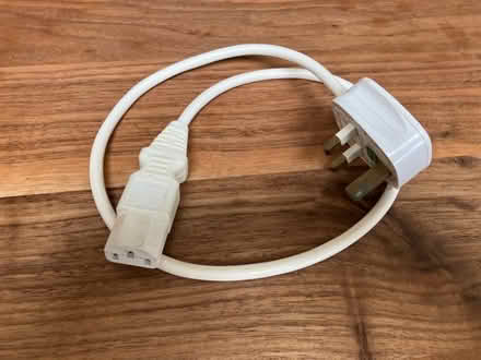 Photo of free Kettle cord and plug (Malvern Link WR14) #1