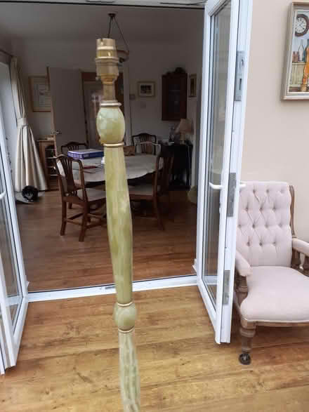 Photo of free Standard lamp - needs re-wiring (Dean Row SK9) #1