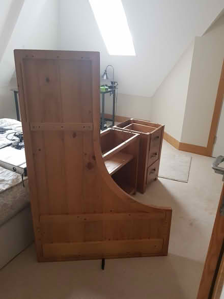 Photo of free Solid Wood Corner desk (Bletchingley, RH1) #2