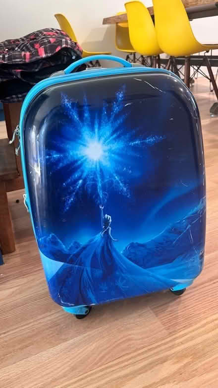 Photo of free kids' Frozen/Elsa suitcase (Petworth) #1