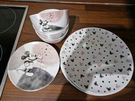Photo of free Mickey Mouse plates/bowls (Calcot RG31) #1