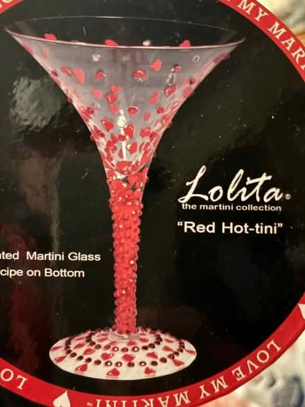Photo of free Glittery martini glass in box (Southport PR8) #1
