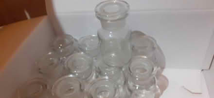 Photo of free 12x little glass jars (Basildon SS14) #1