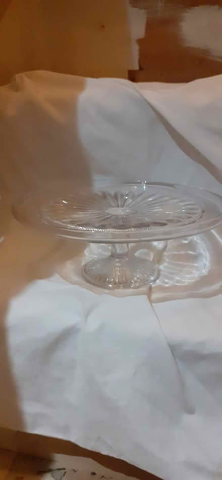 Photo of free Glass cake stand (Basildon SS14) #1