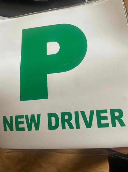 Photo of free Learner driver plates (Bishopbriggs Glasgow) #2