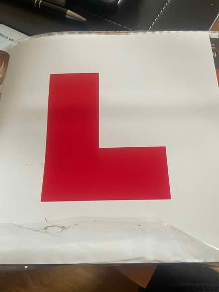 Photo of free Learner driver plates (Bishopbriggs Glasgow) #1
