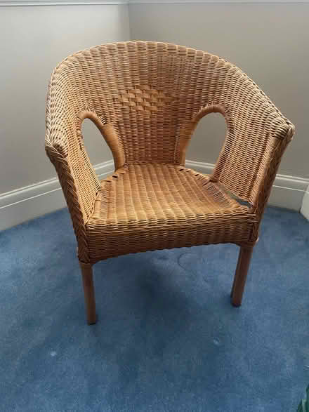 Photo of free Wicker chair (ST6) #1