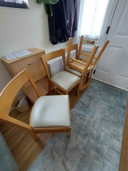 Photo of free Ikea oak dining chairs (Northolt UB5) #2