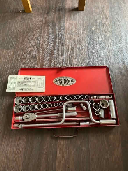 Photo of free Vintage socket set (Wellington East District Ward TA21) #1