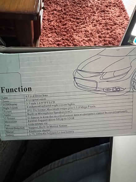 Photo of free Car Camcorder (Leatherhead) #2