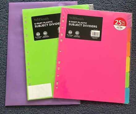 Photo of free Folders & Dividers (Langley, Slough, SL3) #2