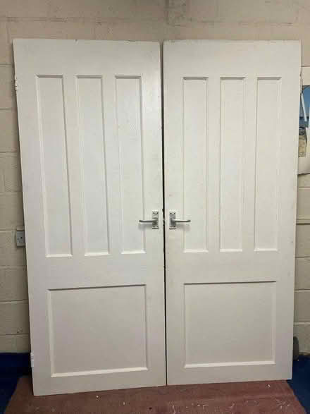 Photo of free Wooden doors 2 single doors (Portwood Stockport SK1) #1
