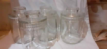Photo of free 4x glass storage jars (Basildon SS14) #1