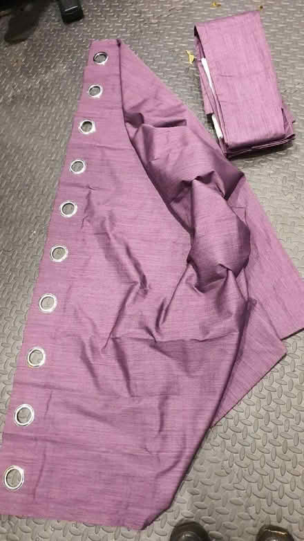 Photo of free Purple dunelm curtains x 4 (Chafford Hundred RM16) #2