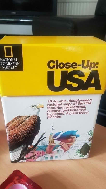 Photo of free National Geographic USA MAPS (B32 Quinton) #2