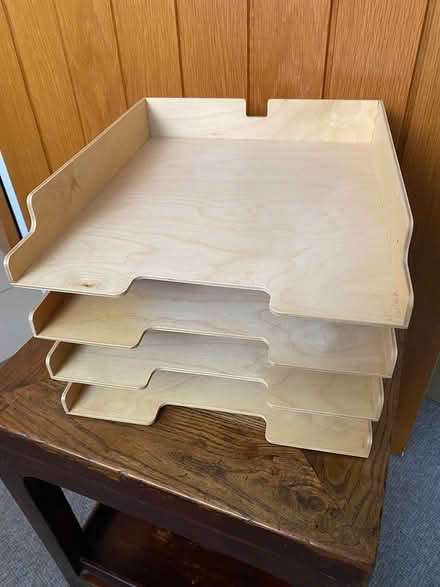 Photo of free Stationary Tray - wood (Sidmouth) #2