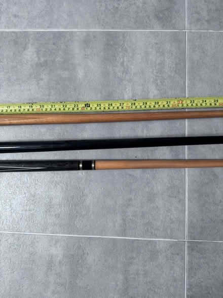 Photo of free 2 x 4ft Pool Cues and Spider (Cramlington NE23) #3