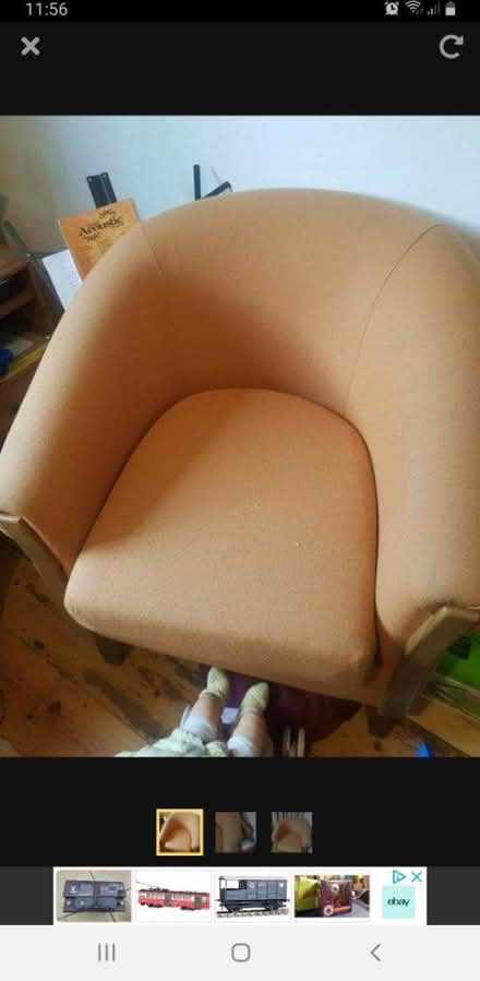 Photo of free 2 orange chairs (BH1) #3