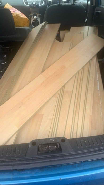 Photo of free Light wood click laminate flooring (Chatham) #1