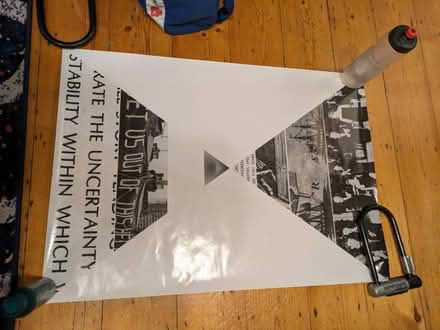 Photo of free 2 x large unframed posters (Heeley Green S2) #2
