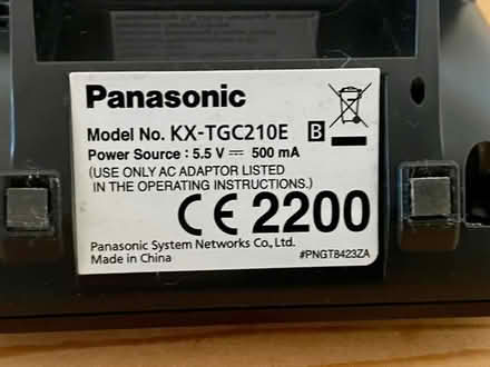 Photo of free Panasonic Cordless Phone (NW Chichester) #2