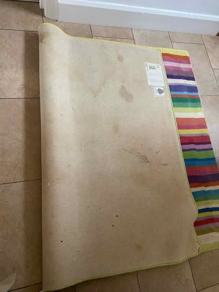 Photo of free Large colourful wool rug (Springfield, Chelmsford) #3