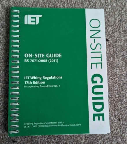 Photo of free Electrician's on-site guide 2011 (Kennington OX1) #1