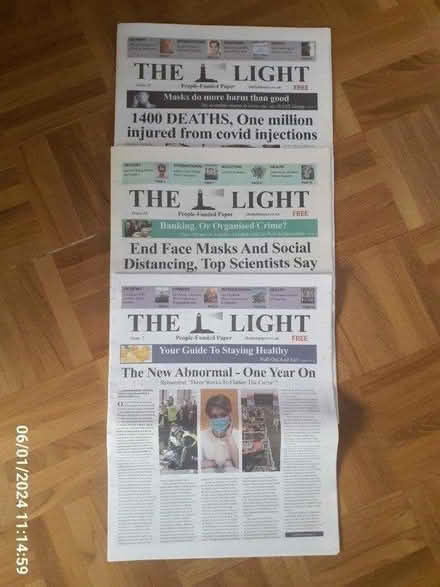 Photo of free Copies of Light newspaper (Chichester, PO19) #1
