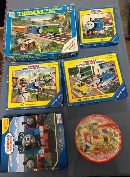 Photo of free thomas jigsaws, book & tots tv jigsaw (Comeytrowe TA1) #1
