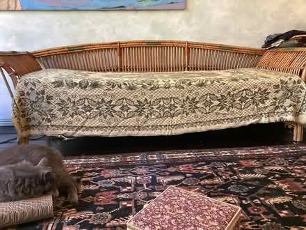 Photo of free Cane lounge Edwardian chair (Leichhardt Sydney) #2