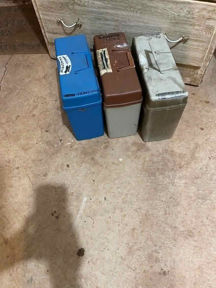 Photo of free 3 file cases (McCleay) #1
