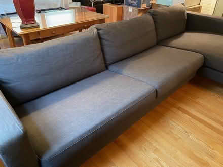 Photo of free IKEA Karlstad couch w chaise (Highland Park Area) #2