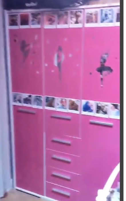 Photo of free Pink full sized Wardrobe (Linslade LU7) #1