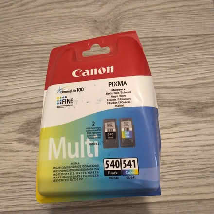 Photo of free Unused canon printer cartridges (Romford RM7) #1