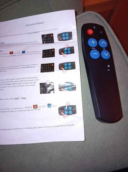 Photo of free Large TV remote (Hampden Park BN22) #1
