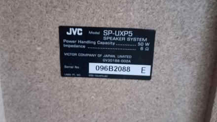 Photo of free Pair of JVC "bookshelf" loud speakers SP-UXP5 (Little Chalfont HP6) #1