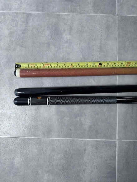 Photo of free 2 x 4ft Pool Cues and Spider (Cramlington NE23) #2