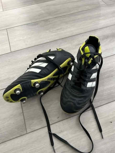 Photo of free Football boots size 8 adidas hardly used (Windlesham GU20) #1