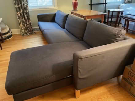 Photo of free IKEA Karlstad couch w chaise (Highland Park Area) #1
