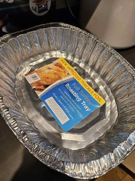 Photo of free Foil Turkey Roasting Tin x 2 (Liphook GU30) #1